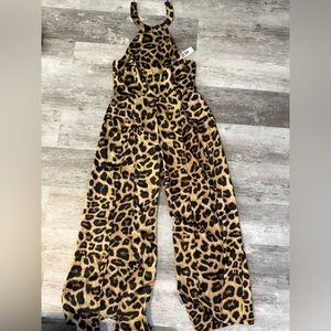 Leopard Print Jumpsuit